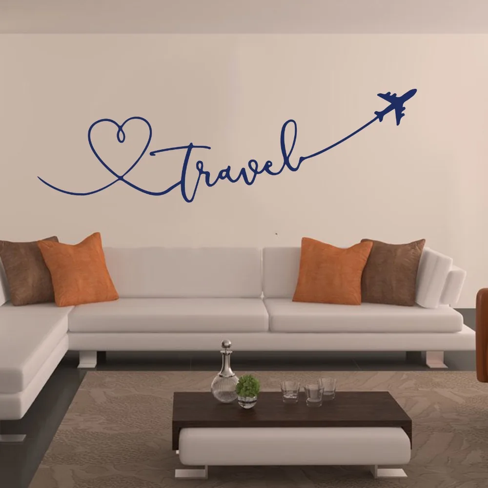 Дорожная сумка с Skyline настенные виниловые переводные изображения путешествия