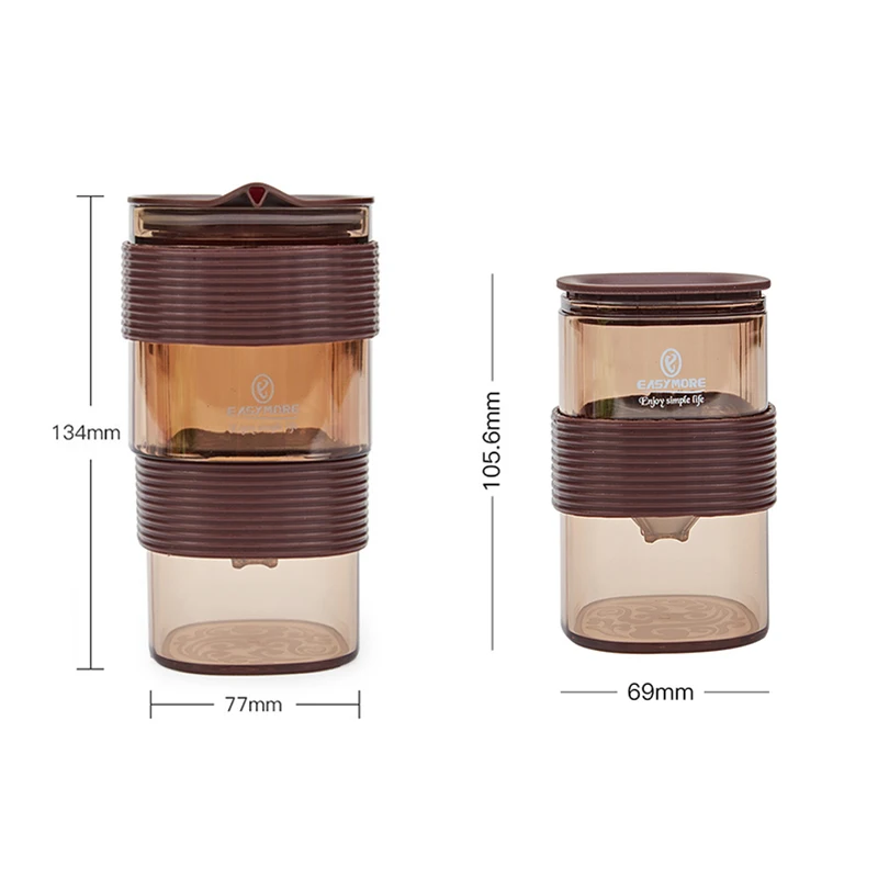 3 в 1 кофейник из тритана с фильтром нержавеющей стали|Кофейники| |