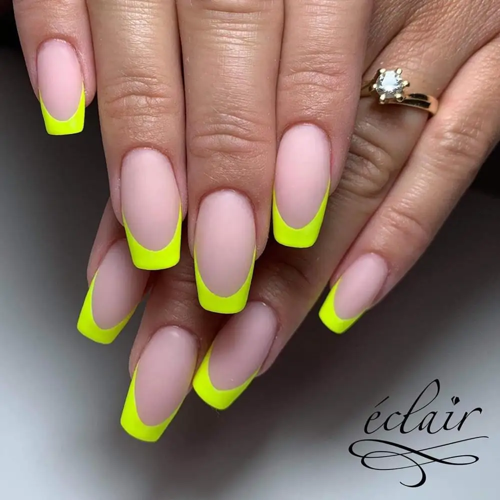 BORN PRETTY флуоресцентный Dip набор порошка для ногтей без УФ-лампы отвержденный