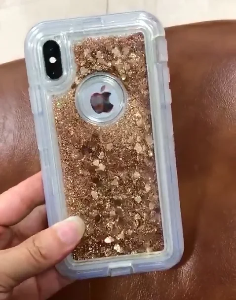 Чехол с жидким песком для iPhone 6 6s 7 8 Plus XR X XS Max защитный чехол блестками 12 11 13 14 15 Pro