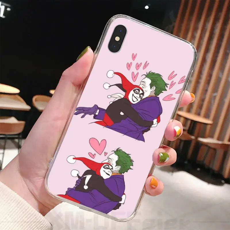 

Quinn Suicide Phone Case Transparent Phone Case For Iphone 11 12 Pro Max Xr X 7 8 PLUS Xs SE 2020 Cover