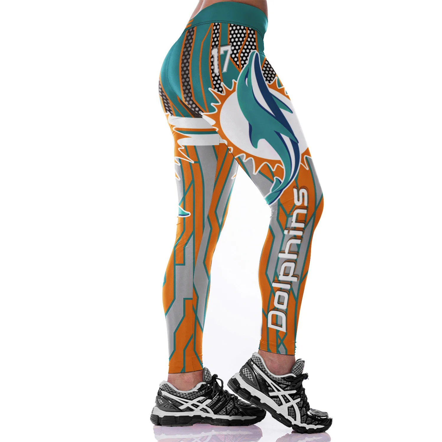 Женские леггинсы в черно-белую Вертикальную Полоску модные повседневные