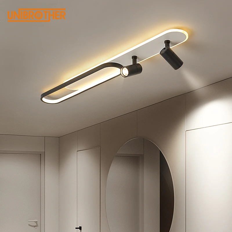 

Современные светодиодные потолочные лампы для спальни прикроватный коридор гардеробная вход для дома с пятнами украшение для гостиной