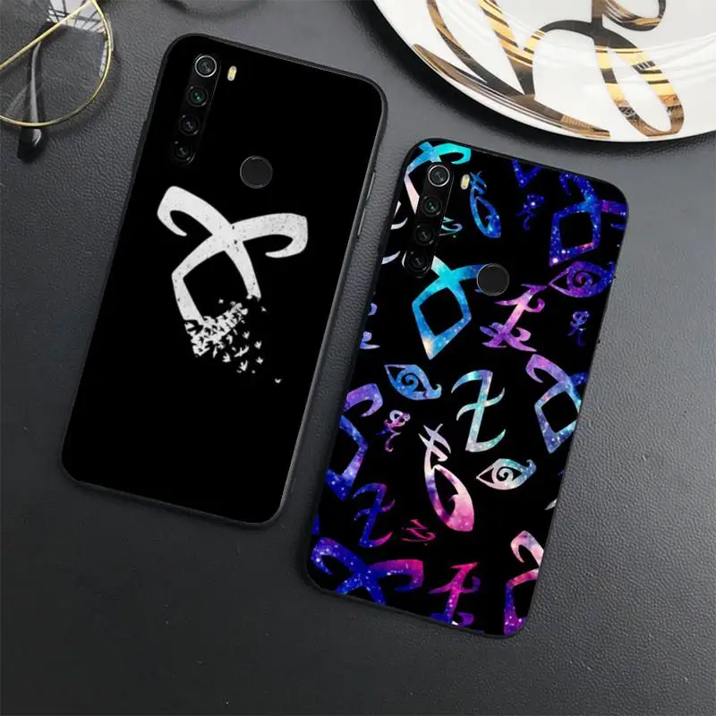 

Shadowhunters TV Series Phone Case For Xiaomi Redmi note 7 8 9 t s 10 A pro lite funda shell coque cover