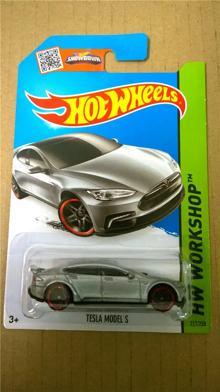 Hot Wheels 1: 64 Автомобиль TESLA модель 3 S X Коллекционное издание металлические Литые модели автомобилей детские игрушки подарок - Цвет: MODEL S -217