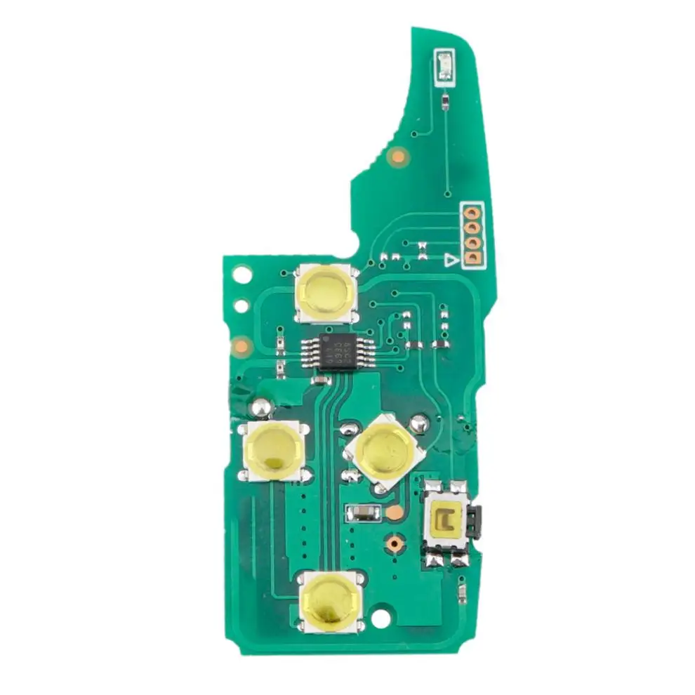 434 МГц чехол для ключа корпус на брелок с чипом ID48 подходит VW Volkswagen Sharan Multivan T5 5