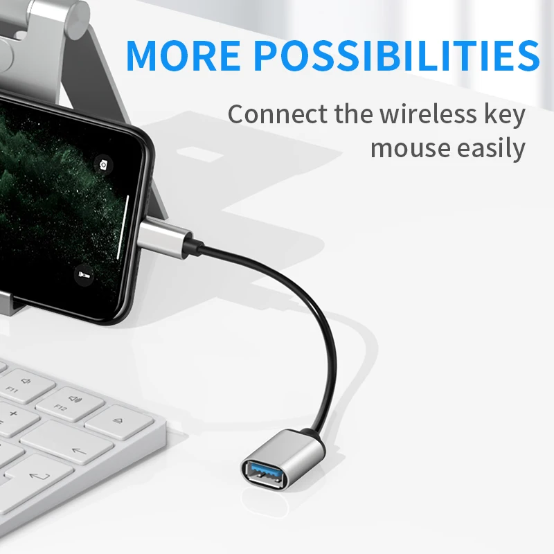 Кабель адаптер DataRoad USB C к кабель переходник OTG Type с разъемом папа на 3 0 Мама для