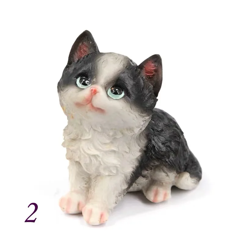 3d имитация формы для торта с кошкой животный милый котенок мусс силиконовая форма для шоколада Jelly желе мыло Арома свеча гипсовая форма