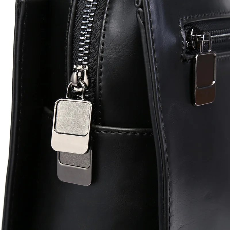 Сумка с ручками сверху для мужчин деловой сумка через плечо из искусственной