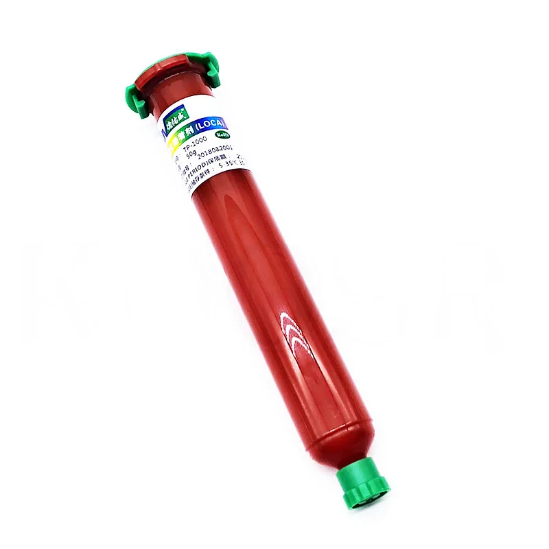 TP-1000 50 г DUV TP-2500/TP-1000 LOCA уф клей жидкий оптический прозрачный клей UV клей tp2500 для сенсорного экрана samsung Salaxy iPhone ремонт - Цвет: TP-1000