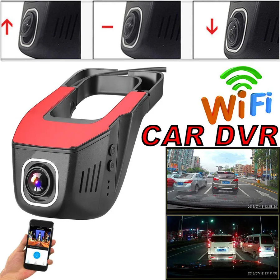 QUIDUX Скрытая WI FI Видеорегистраторы для автомобилей Камера видео Регистраторы