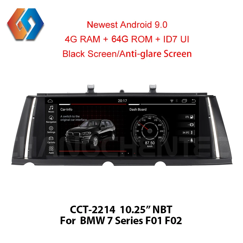 

Android 10 4G LTE 64G For BMW 7 Series F01 F02 Car Multimedia Touch Screen GPS Radio Stereo NBT system EVO UI WiFi BT DVR TV 14