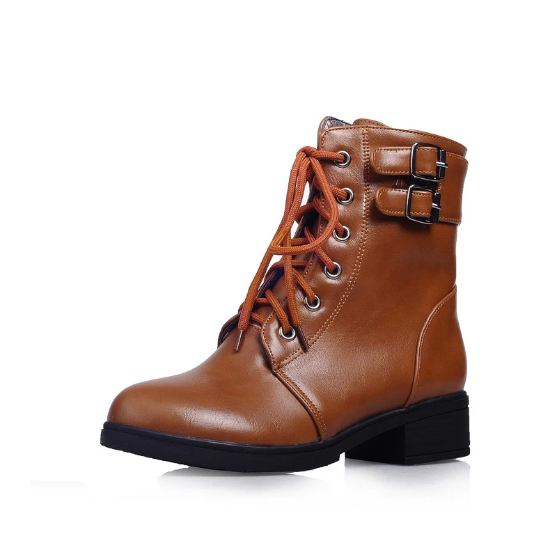 

Big Size Martin boots Martin boots boots women shoes martin boots for women ladies boots shoes woman winter Cross strap buckle