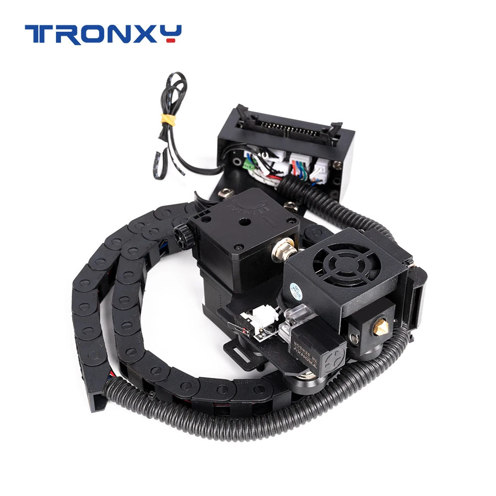 tronxy x5sa with auto leveler direct extruder update kit print flexible material tpu silent guide rail pulley 3d printer parts free global shipping