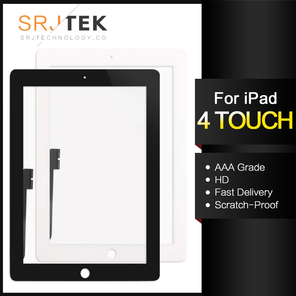 Сенсорный экран для iPad 4 iPad4 стеклянная панель дигитайзера 3 A1416 A1430 A1403 A1458 A1459 A1460 |
