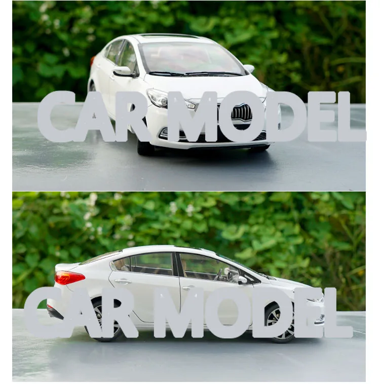 1:18 Масштаб сплава игрушечные транспортные средства QIYA K3 KIA Корея автомобиль модель детских игрушечных автомобилей оригинальные аутентичные Детские игрушки