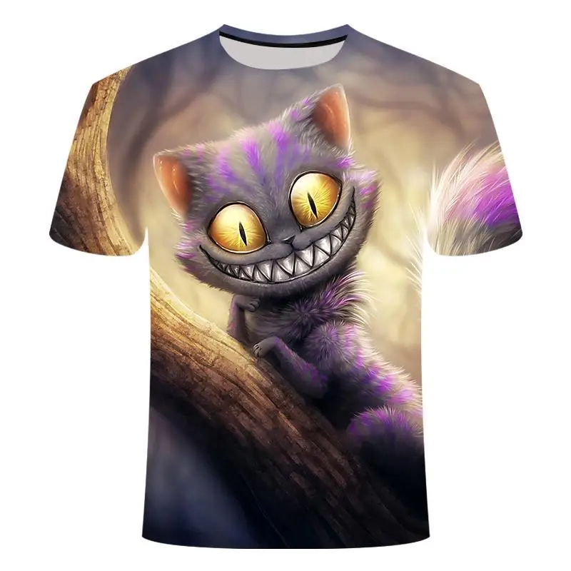 

Nieuwe Cool T -Shirt Mannen /Vrouwen 3d T -Shirt Print Twee Kat Korte Mouw Zomer Tops Tees T-Shirt Mannelijke Asian Sizes S -6xl