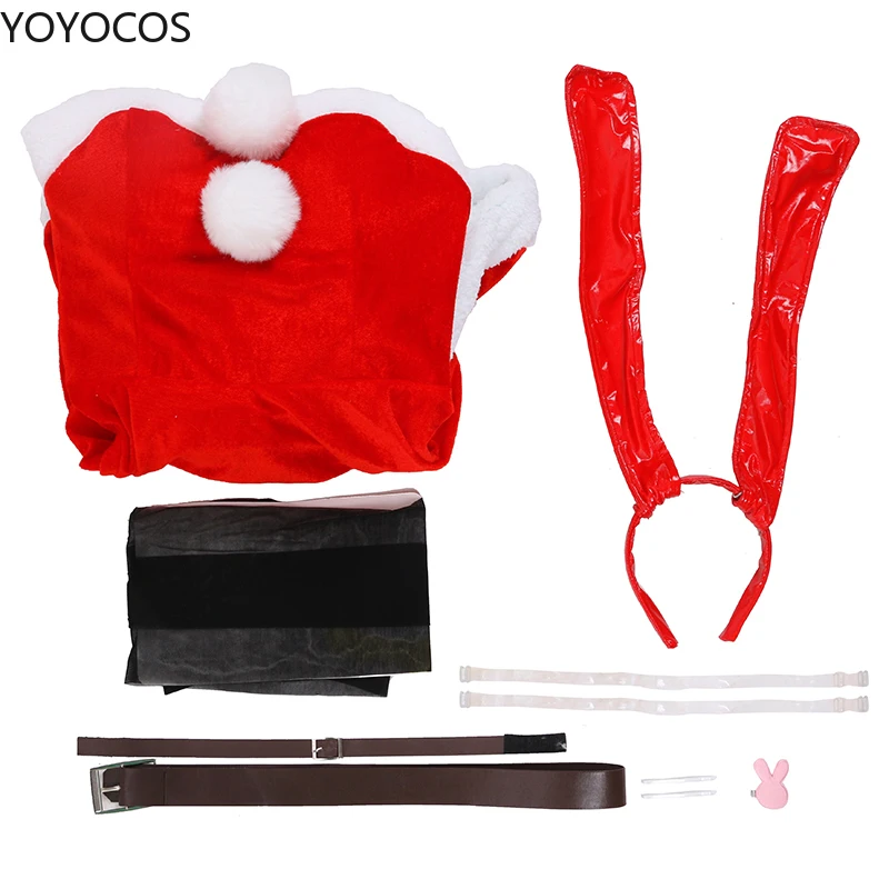 YOYOCOS Амин сакуражима Май костюмы для косплея Рождественский кролик косплей