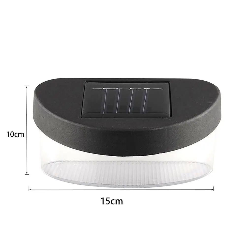 Садовая Ландшафтная лампа солнечная 2В 2LED Забор ночной Светильник крепление