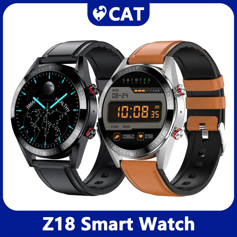 

Z18 Smart Watch Men Women Waterproof Sports Fitness Tracking Smart Brecelet Bluetooth-compatible Call Watch For Android iOS Hot