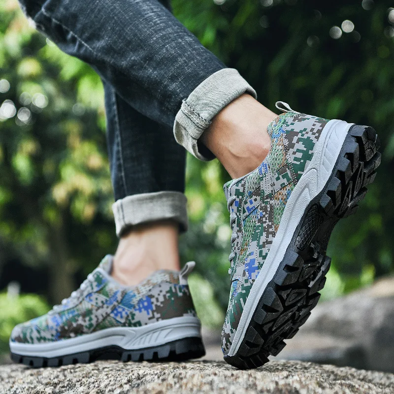 

Camouflage Fashion Sneakers Men Casual Shoes Breathable Army Green Trainers Plus Size 35-39 Lover Shoes Women Vulcanized Shoes