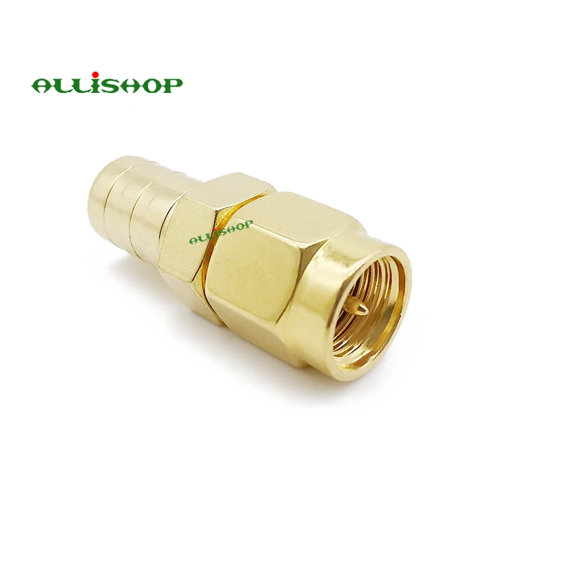 10 шт. SMA штекер SMB Женский Разъем RF коаксиальный адаптер адаптер|male female connector|male sma