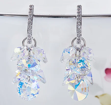 

SL02 925 pure silver love lady Earrings lovers Earrings