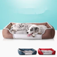 autumn winter warm pet dog bed sofa pet nest cushion breathable dog kennel pet bed house for small large dogs blanket cushion