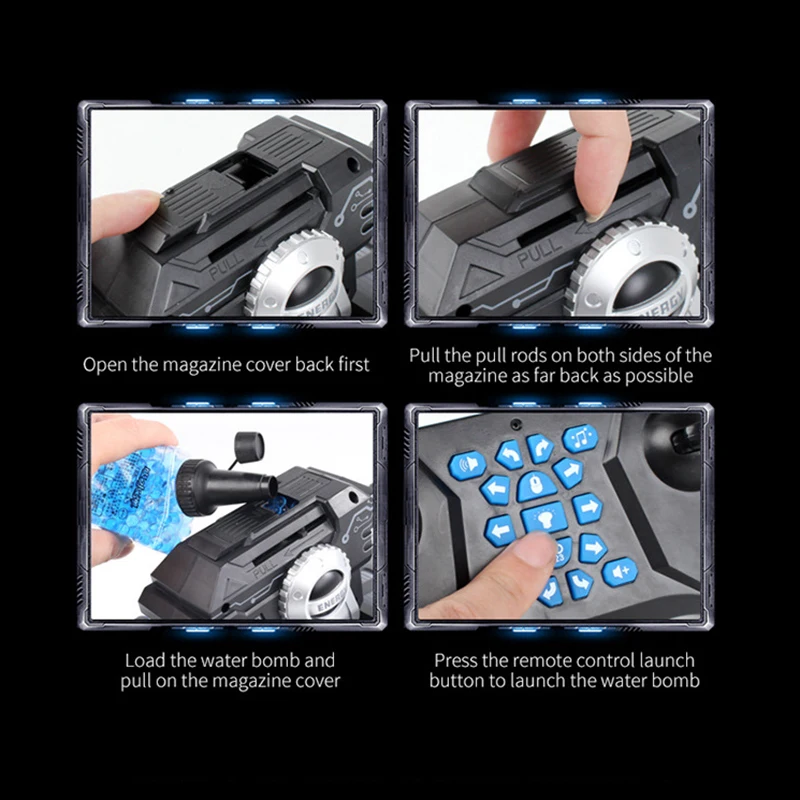 RC автомобиль водная бомба штурмовая машина индукция жестов один ключ запуск