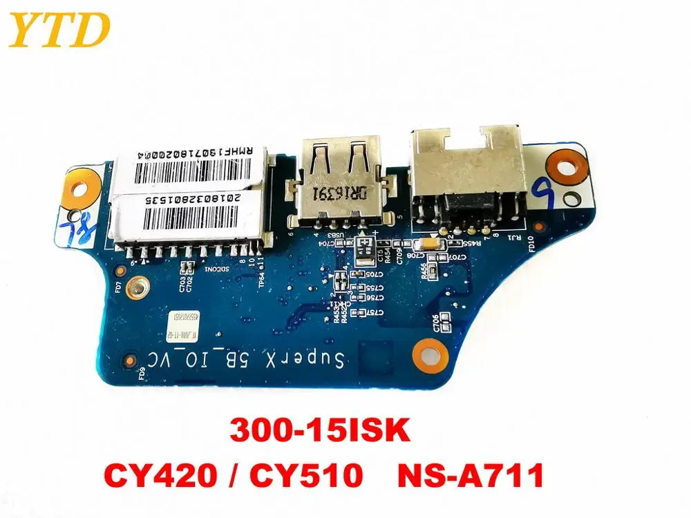 Оригинальный Для Lenovo 300 15ISK Плата USB CY420 CY510 NS A711 испытанное хорошее Бесплатная