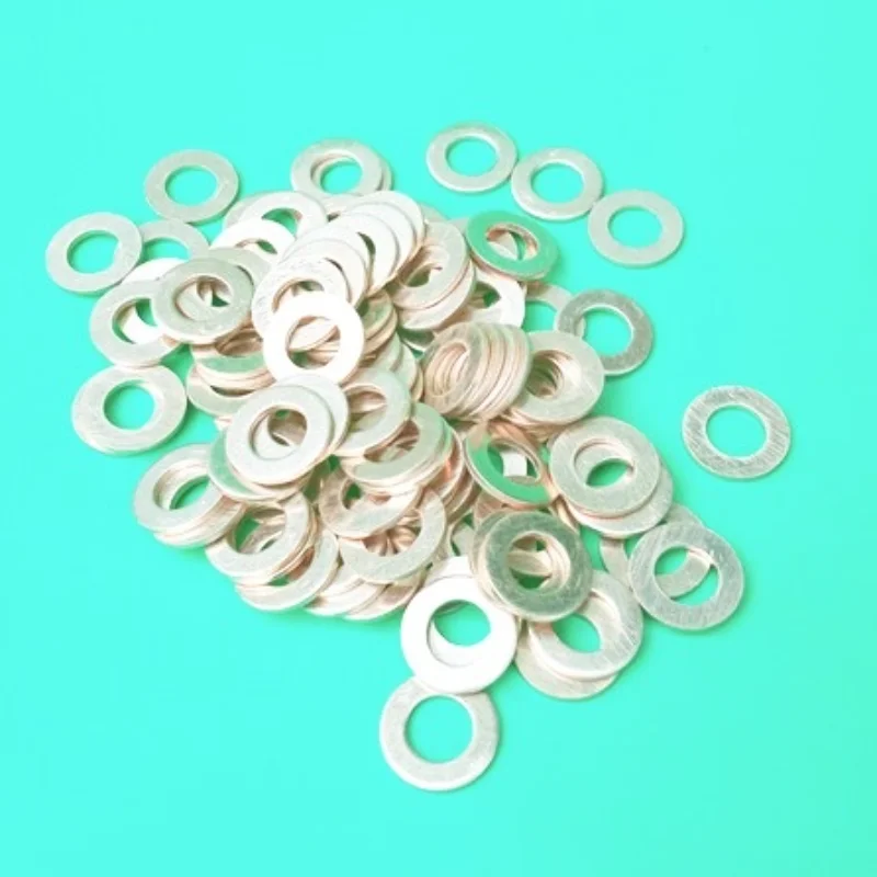 

For EFI Renault Common Rail Injector Nozzle Copper Washer Gaskets 9X19X1 50PCS