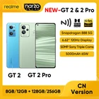 Смартфон realme GT 2  realme GT 2 Pro, Snapdragon 888, Snapdragon 8 Gen 1, тройная камера 50 МП, 65 Вт, аккумулятор 5000 мАч