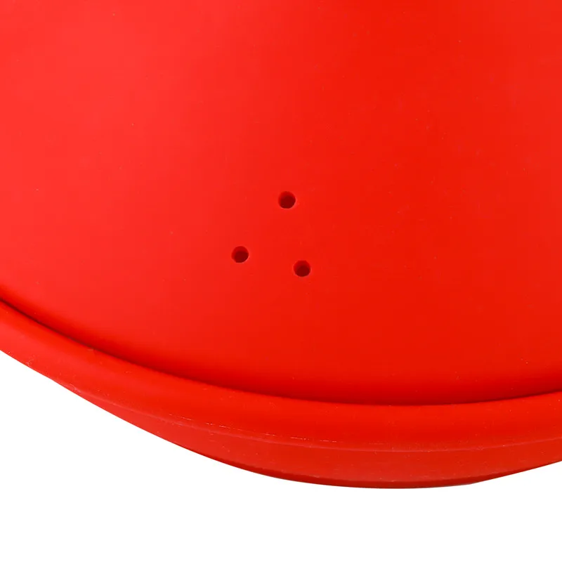 Складная чаша-силиконовый отпариватель с ручкой и крышкой для складных