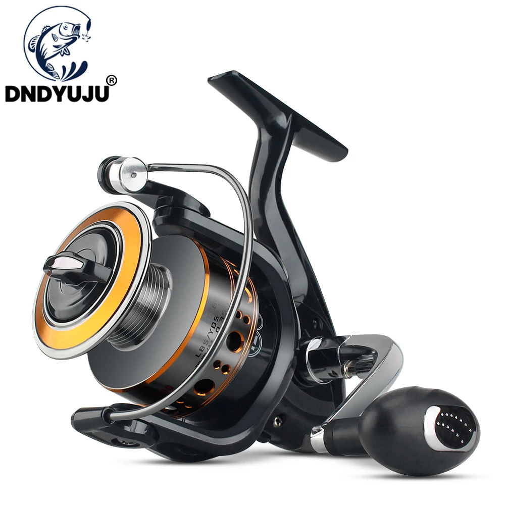 

DNDYUJU Spinning Reel 7.5KG Max Drag Power Metal Winding Cup 4.7:1 High Speed Fishing Reel for Bass Pike Fishing Accessories