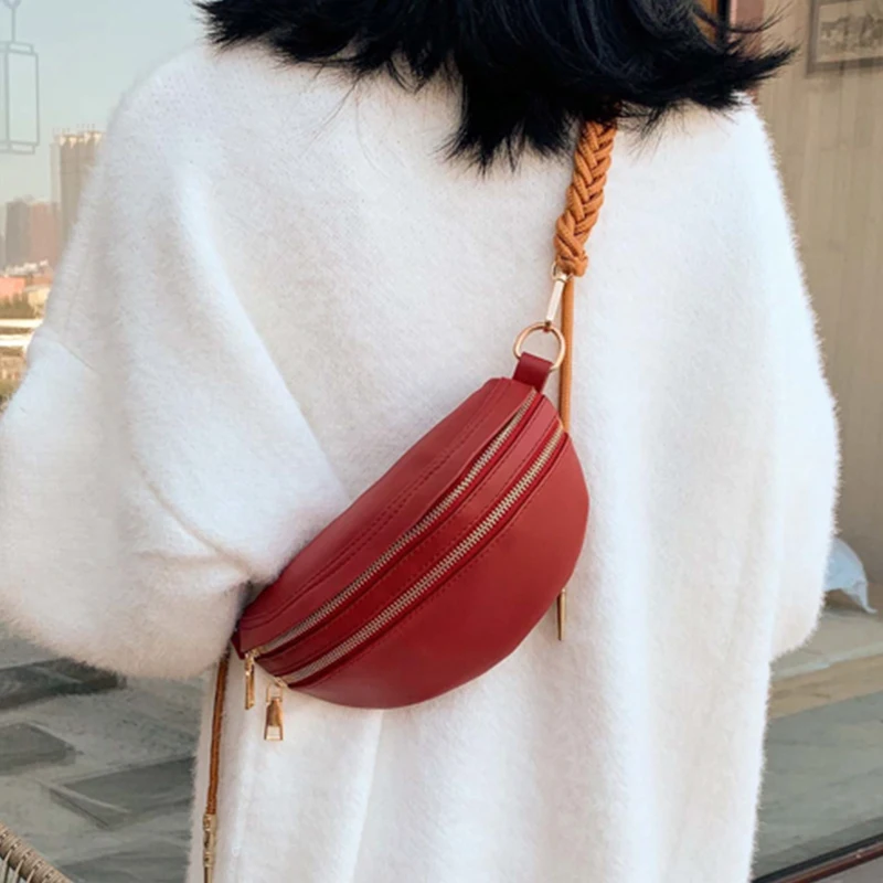 Одноцветные женские сумки через плечо из искусственной кожи 2019 сумка с круглым