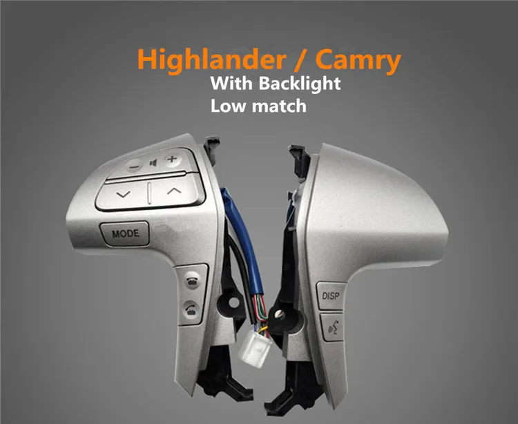 Кнопка управления на рулевом колесе с Bluetooth 84250-06160 для Toyota Camry Corolla Hilux Vigo Highlander Innova 2011-2013