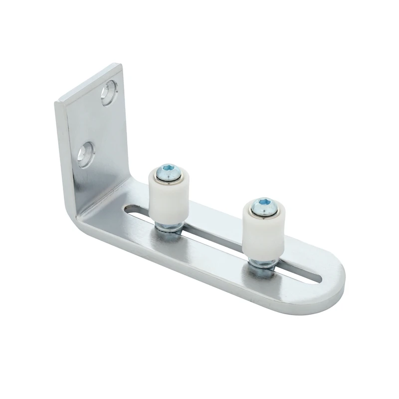 2X Floor Guide for Bottom Of Sliding Barn Doors Adjustable Wall Mount Stay Roller Ball Bearings | Обустройство дома