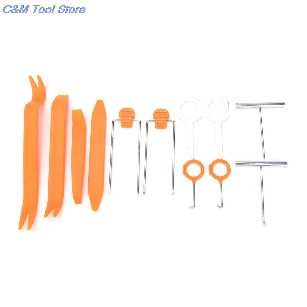 

Набор для снятия панели, комплект из 12 предметов для демонтажа автомобиля, навигатора, с винтовой крышкой