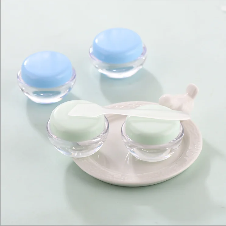 ABBO AMMO 2 шт 10 г многоразовые бутылки дорожный крем для лица/лосьон/пластиковый