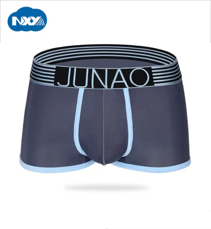 

Мужское нижнее белье NXY, боксеры, шорты, мужские однотонные нейлоновые боксеры, мужское бесшовное нижнее белье, сексуальные мужские трусы, ш...