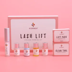 Набор для завивки ресниц 10 компл.лот, набор для завивки ресниц, набор для завивки ресниц с стержнями, клей, инструменты для красоты, макияжа, подходит для салона