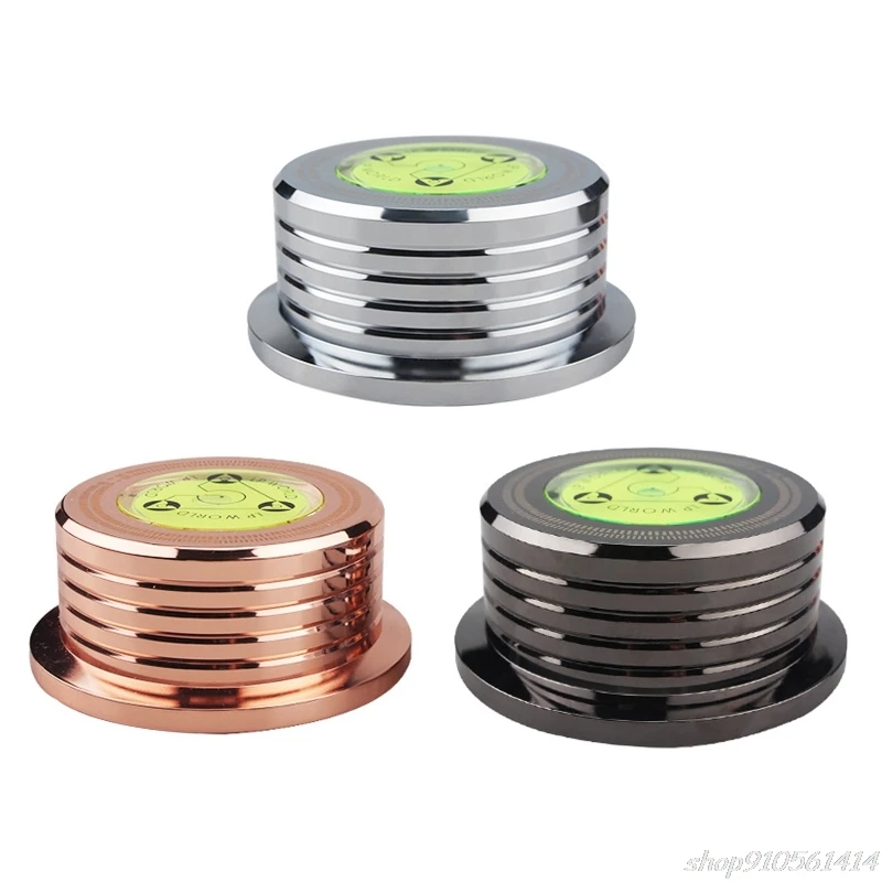 

Universal 50Hz LP Vinyl Record Player Disc Turntable Stabilizer Aluminum Alloy Weight Clamp O02 20 Dropshipping