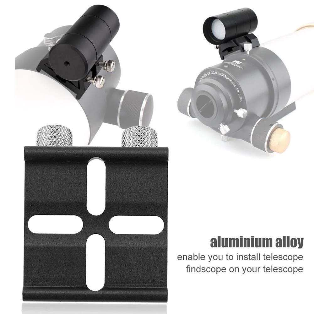 

1PCS Telescope Dovetail Slot Multi Function For Astronomy Optics Monocular Binoculars Finderscope Finder Mirror Dovetail Plate