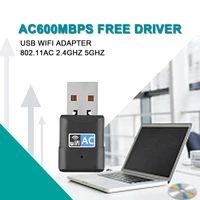 600mbps usb wifi adapter wifi bluetooth compatible 2in1 dual band 2 4g5ghz usb wifi network wireless wlan receiver driver free