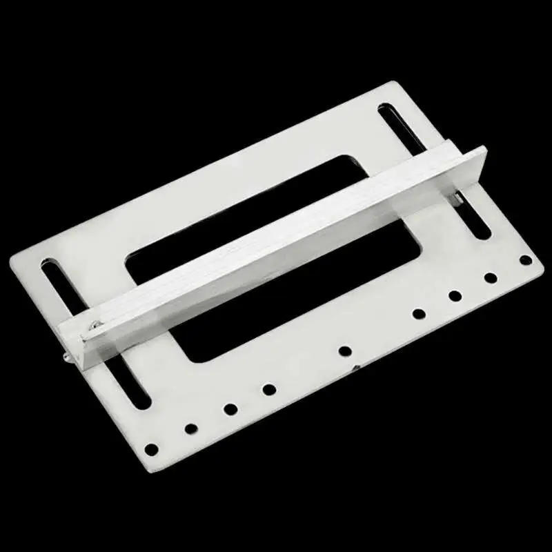 

Stainless Steel Door Cabinet Furniture Handle Punch Locator Template Gauge Drill