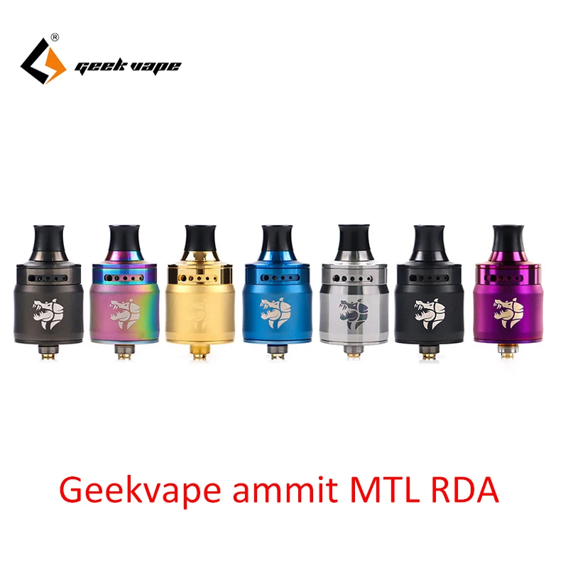 Распылитель Geekvape Ammit MTL RDA для aegis legend 200 Вт 12 режимов регулировки воздушного потока