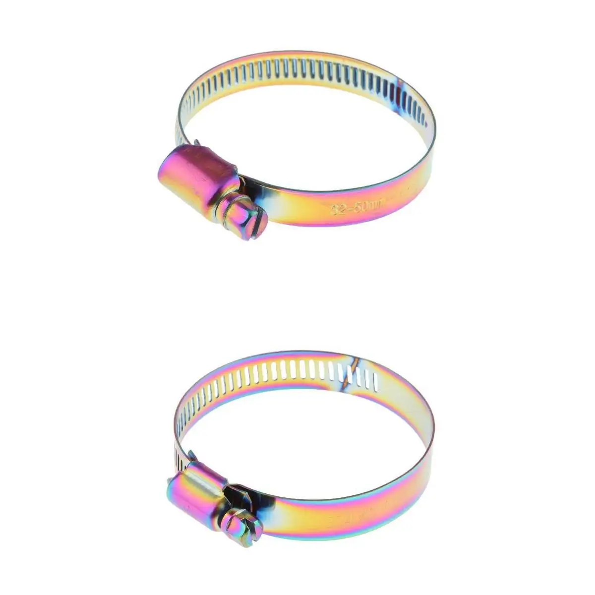 2 шт Мотоцикл Регулируемый впрыск топлива стиль хомут шланга для дизельных