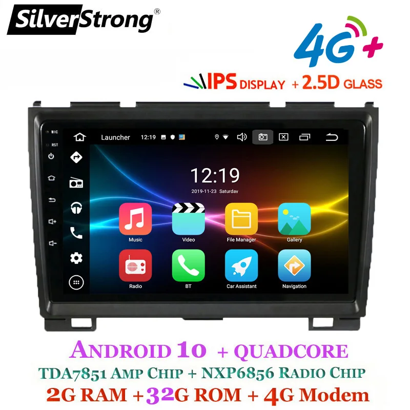 SilverStrong Android10.0 IPS 2.5D Автомобильный GPS NAVI для GREATWALL HOVER H3 H5 HOVAL авто радио с google play NAVITEL