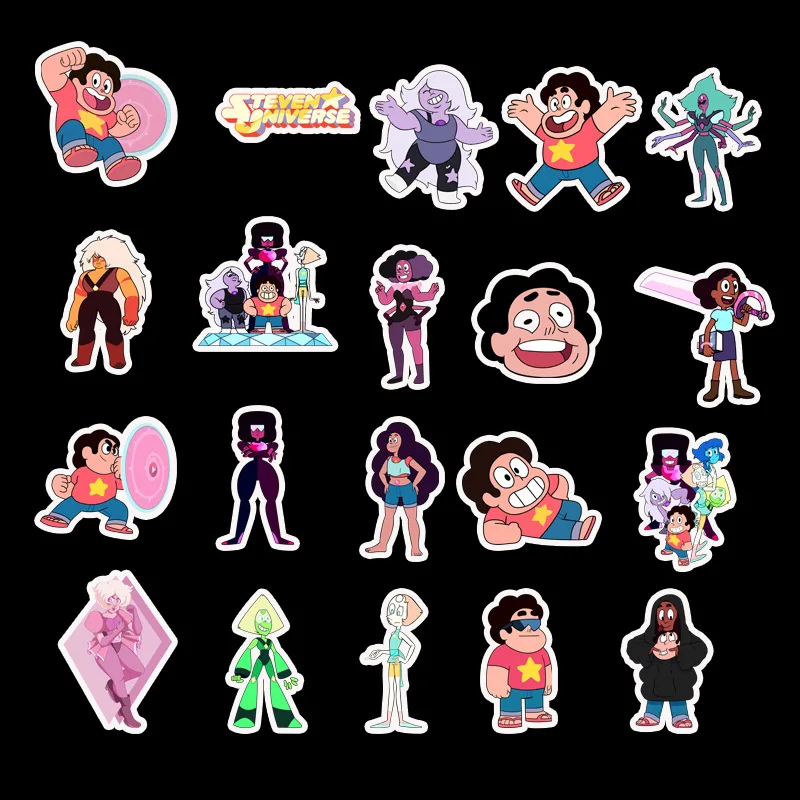 50 шт./упак. Steven Universe с изображением героев из мульфильмов для ноутбука телефона