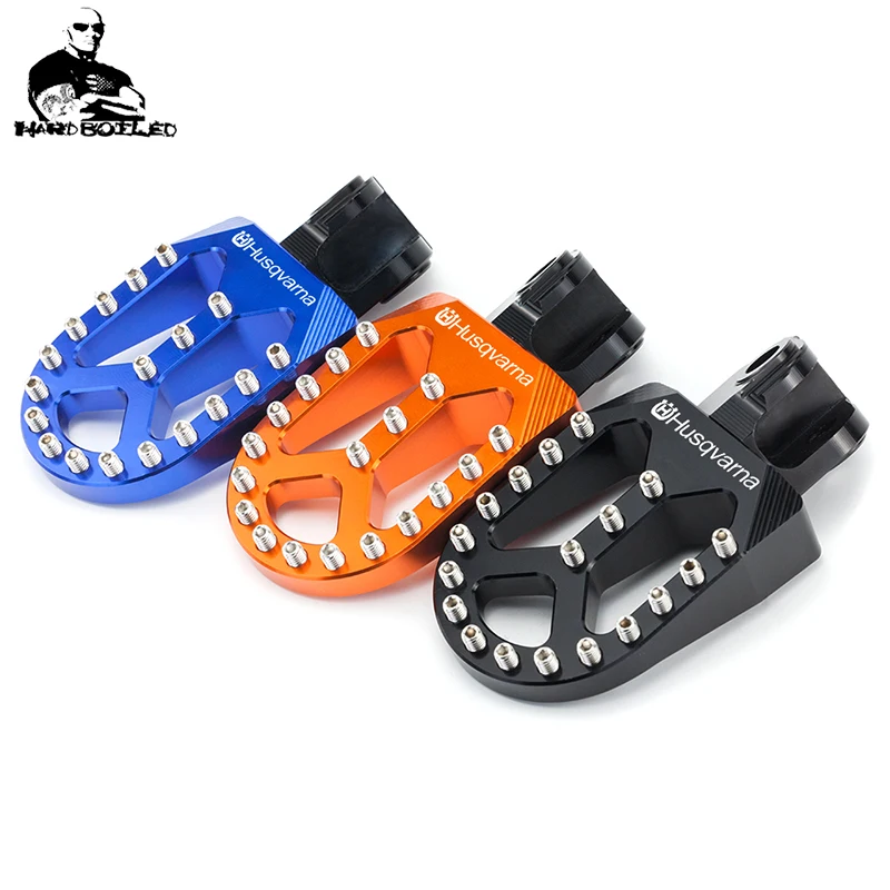 

Motor CNC FootRest Footrest Footpeg Foot Pegs Pedals For Husqvarna FS450 FS 450 2015 FC 250/350/450 FC250 FC350 FC450 2014-2015